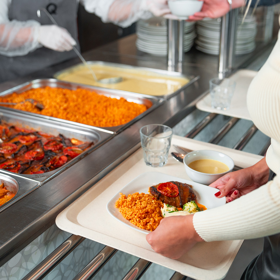 Q Catering yerinde üretim