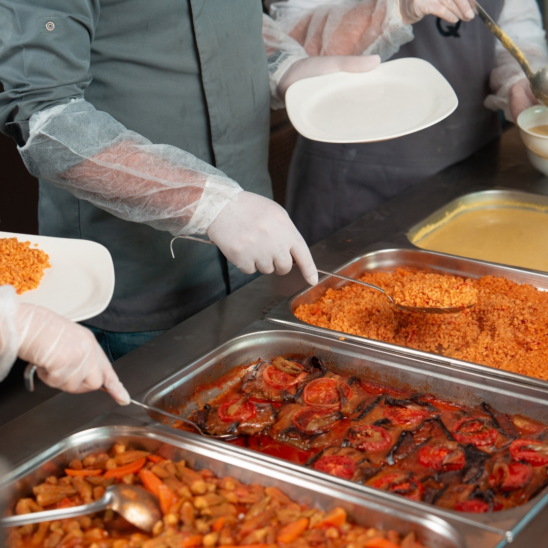 Yerinde üretim catering hizmeti